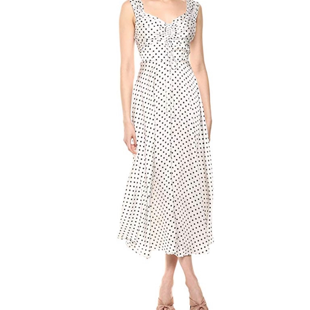 Jill Stuart Polka dot satin sexy dress